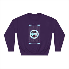 Retro Vinyl Crewneck Sweatshirt