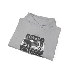 Retro Music Vinyl Turntable Hoodie | Women