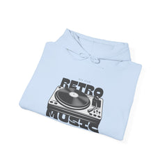 Retro Music Vinyl Turntable Hoodie | Women