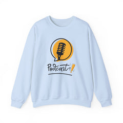Podcast Microphone Crewneck Sweatshirt