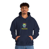 Retro Jukebox Music Hoodie