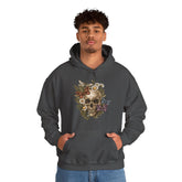 Floral Skull Hoodie