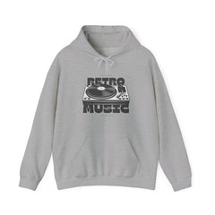 Retro Music Vinyl Turntable Hoodie | Women