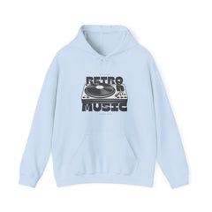 Retro Music Vinyl Turntable Hoodie | Women