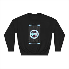 Retro Vinyl Crewneck Sweatshirt