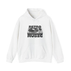 Retro Music Vinyl Turntable Hoodie | Women
