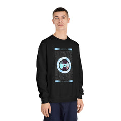 Retro Vinyl Crewneck Sweatshirt