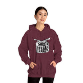 Drum & Sticks Vintage Graphic Hoodie