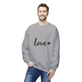 Love Script Crewneck Sweatshirt