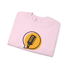 Podcast Microphone Crewneck Sweatshirt