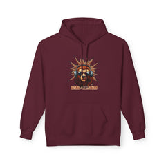 Roar with Rhythm Hoodie — Tribal Lion Graphic Pullover