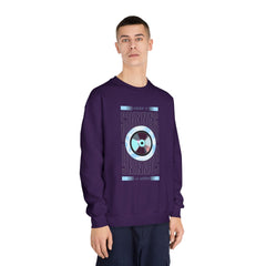 Retro Vinyl Crewneck Sweatshirt