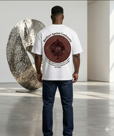 Classic Resilient Rug Print Oversized T-Shirt