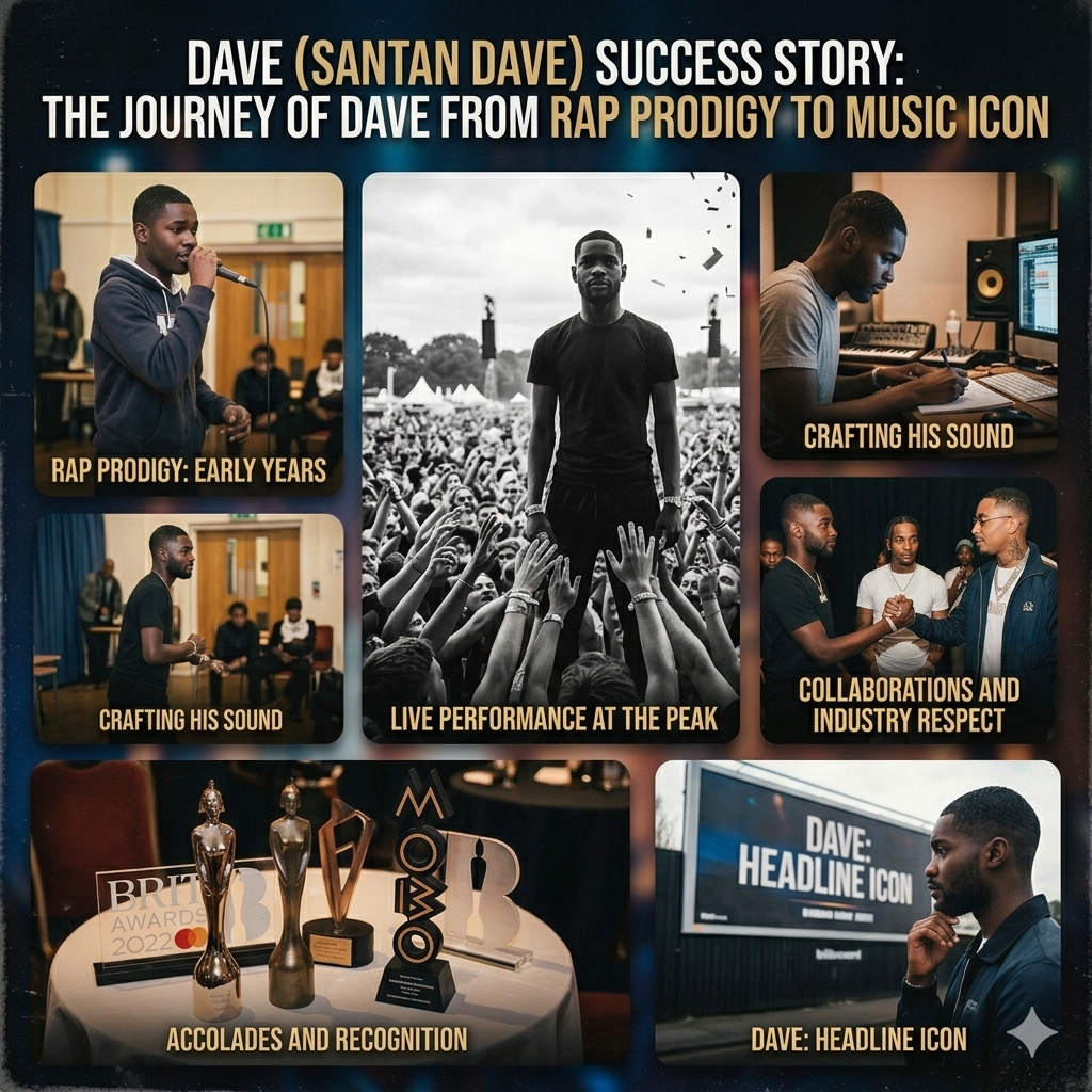 Dave Success Story The Journey of Dave from Rap Prodigy to Music Icon ...