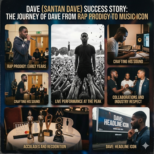 Dave Success Story The Journey of Dave from Rap Prodigy to Music Icon