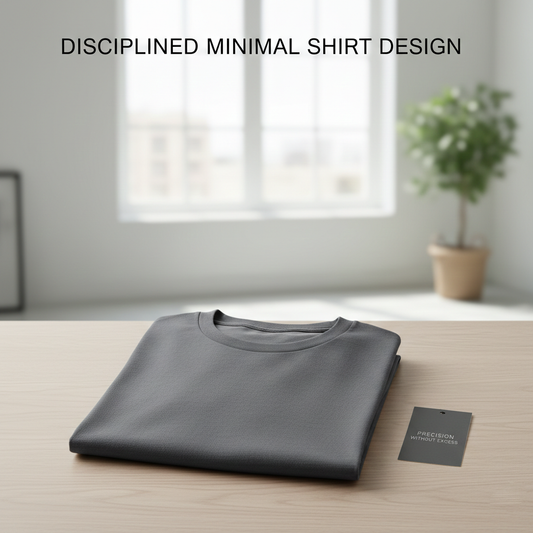 Disciplined Minimal Shirt Design Precision Without Excess