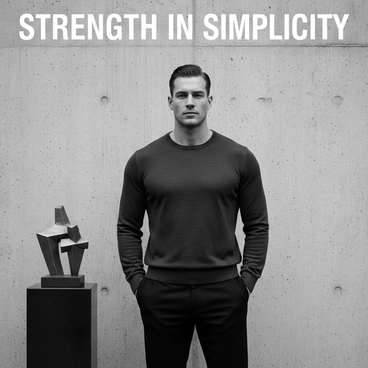 Contemporary Masculine Style Strength Expressed Through Simplicity