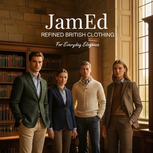 JamEd Refined British Clothing for Everyday Elegance