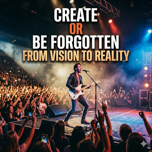 Create or Be Forgotten From Vision to Reality