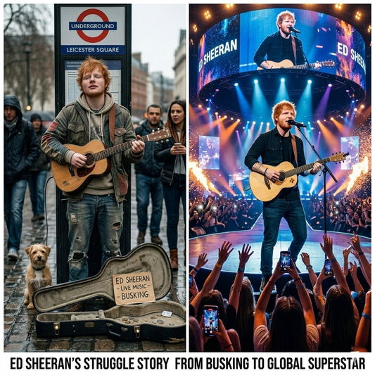 Ed Sheeran’s Struggle Story How Ed Sheeran Went from Busking to Global Superstar