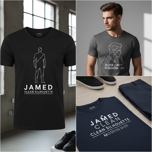 JamEd Clean Silhouette Menswear Sleek Lines for Modern Men