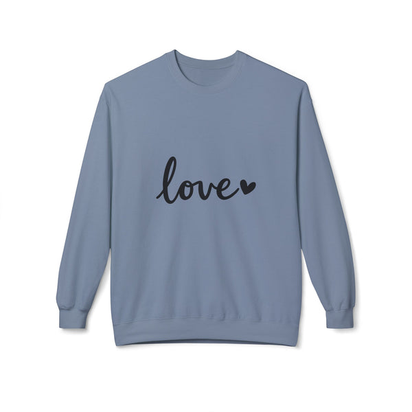 Love Script Crewneck Sweatshirt