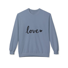 Love Script Crewneck Sweatshirt