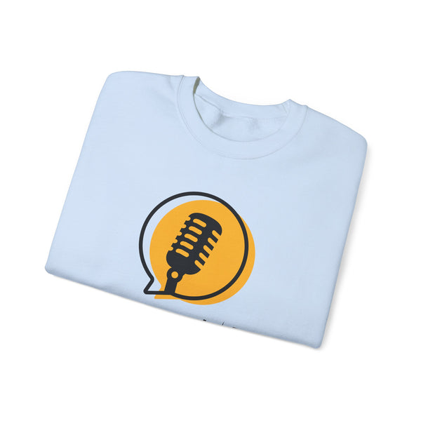 Podcast Microphone Crewneck Sweatshirt