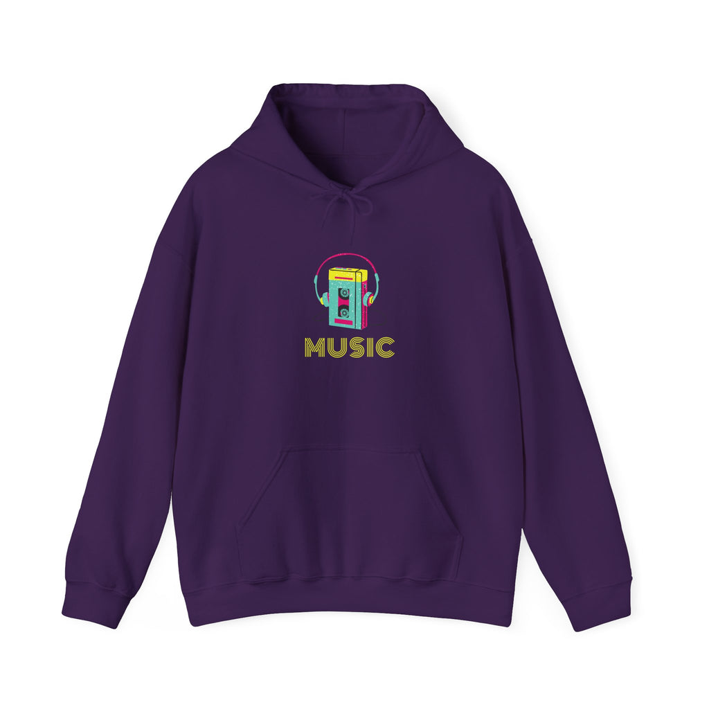 Retro Jukebox Music Hoodie