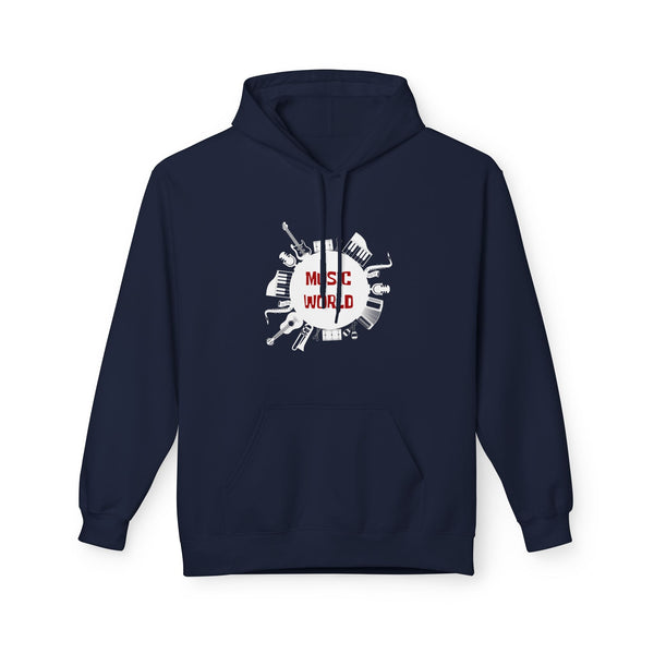 Hoodie - "Misc World" Music Instrument Graphic Pullover