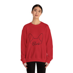 French Bulldog Ears "Blink" Crewneck Sweatshirt