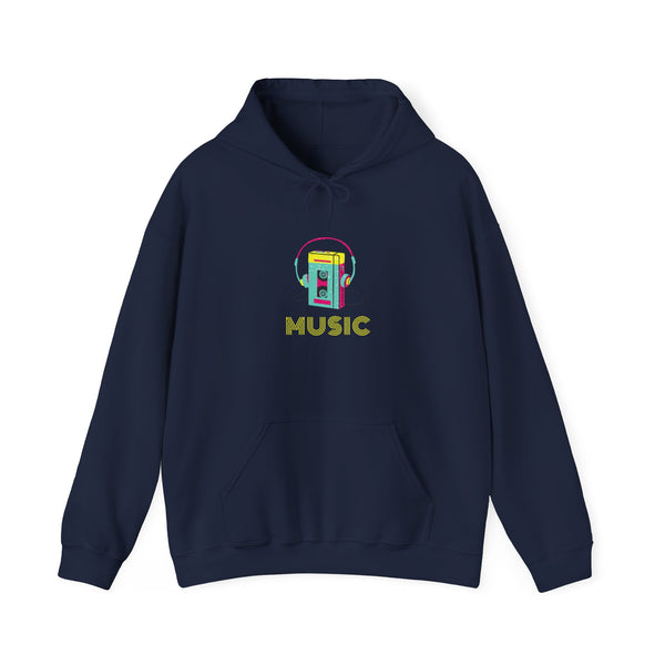 Retro Jukebox Music Hoodie