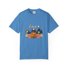Love Halloween Pumpkin Floral T-Shirt