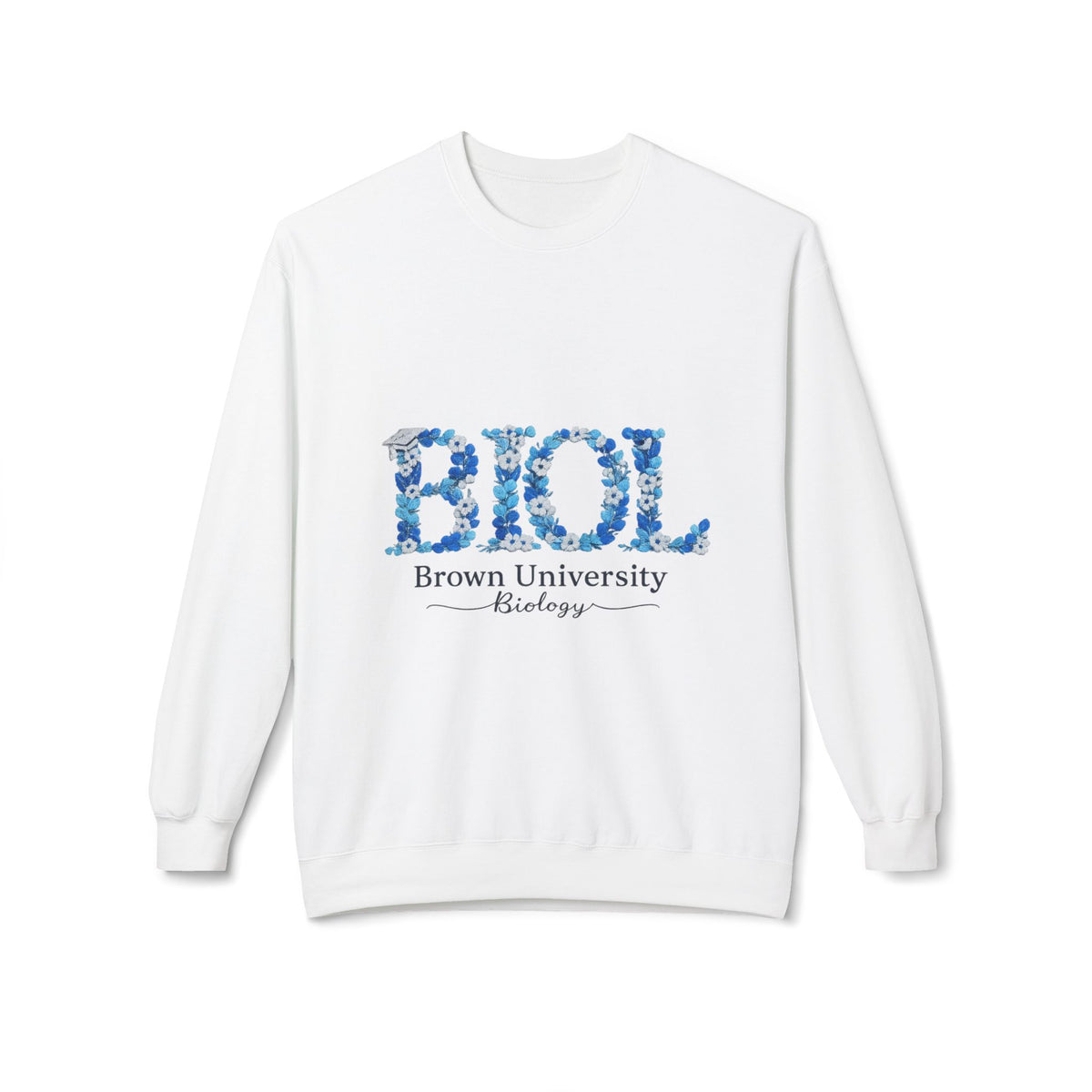 Biology Floral 'BIOL' Crewneck Sweatshirt