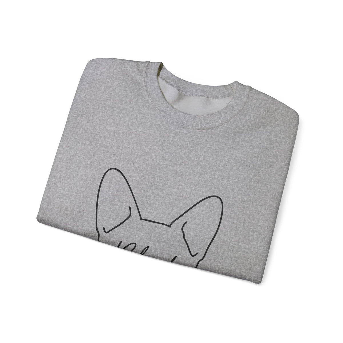 Blink French Bulldog Ears Crewneck Sweatshirt