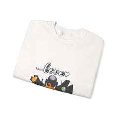 Halloween Jack-o'-Lantern Love Sweatshirt