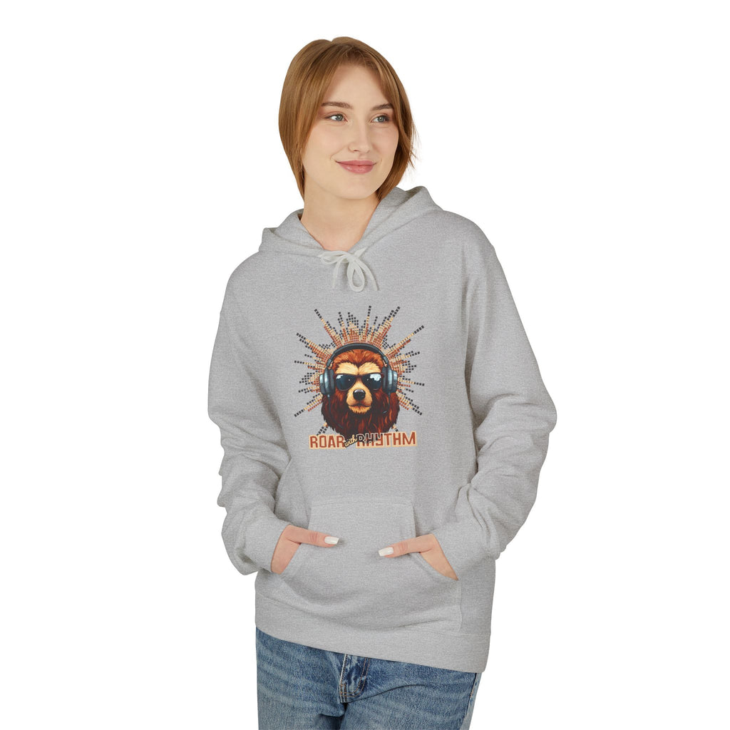 Roar with Rhythm Hoodie — Tribal Lion Graphic Pullover