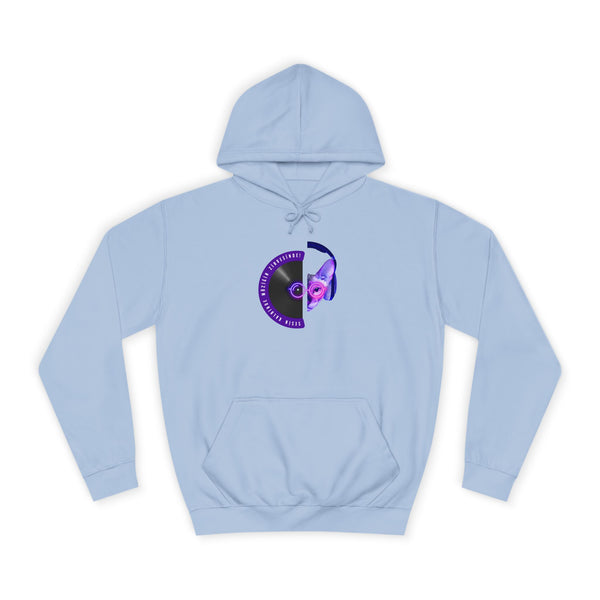 Vinyl DJ Heart Hoodie