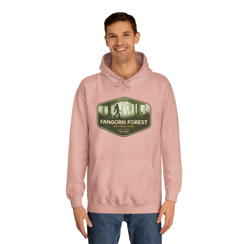 Hoodie - Fangorn Forest Vintage Camp Graphic Hoodie