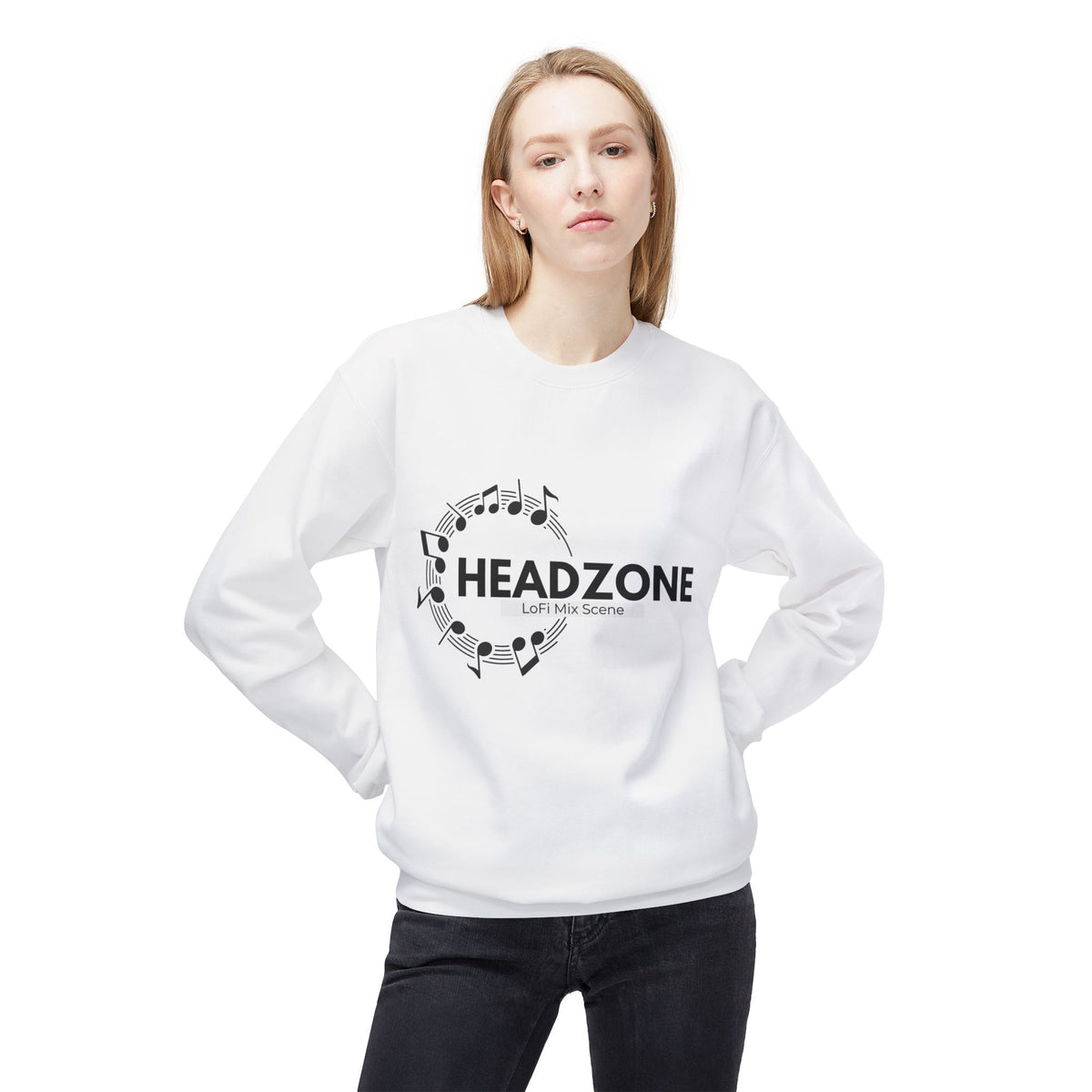 HeadZone Music Crewneck Sweatshirt | Women Main image
