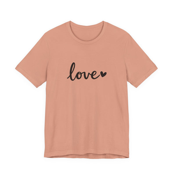 Love Script Tee