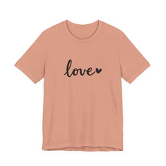Love Script Tee