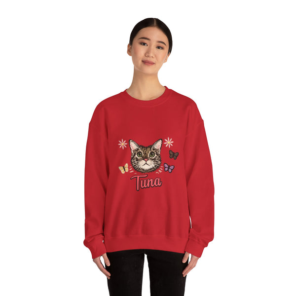 Tuna Cat Crewneck Sweatshirt