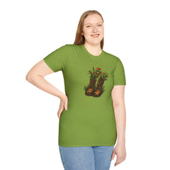 Vintage Floral Cowboy Boots T-Shirt