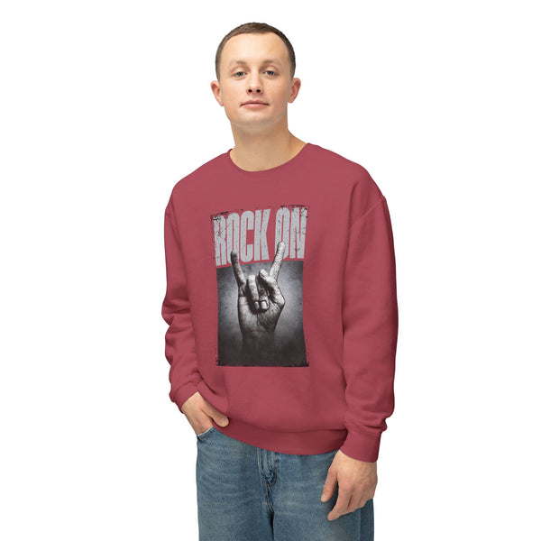 Rock On Crewneck Sweatshirt