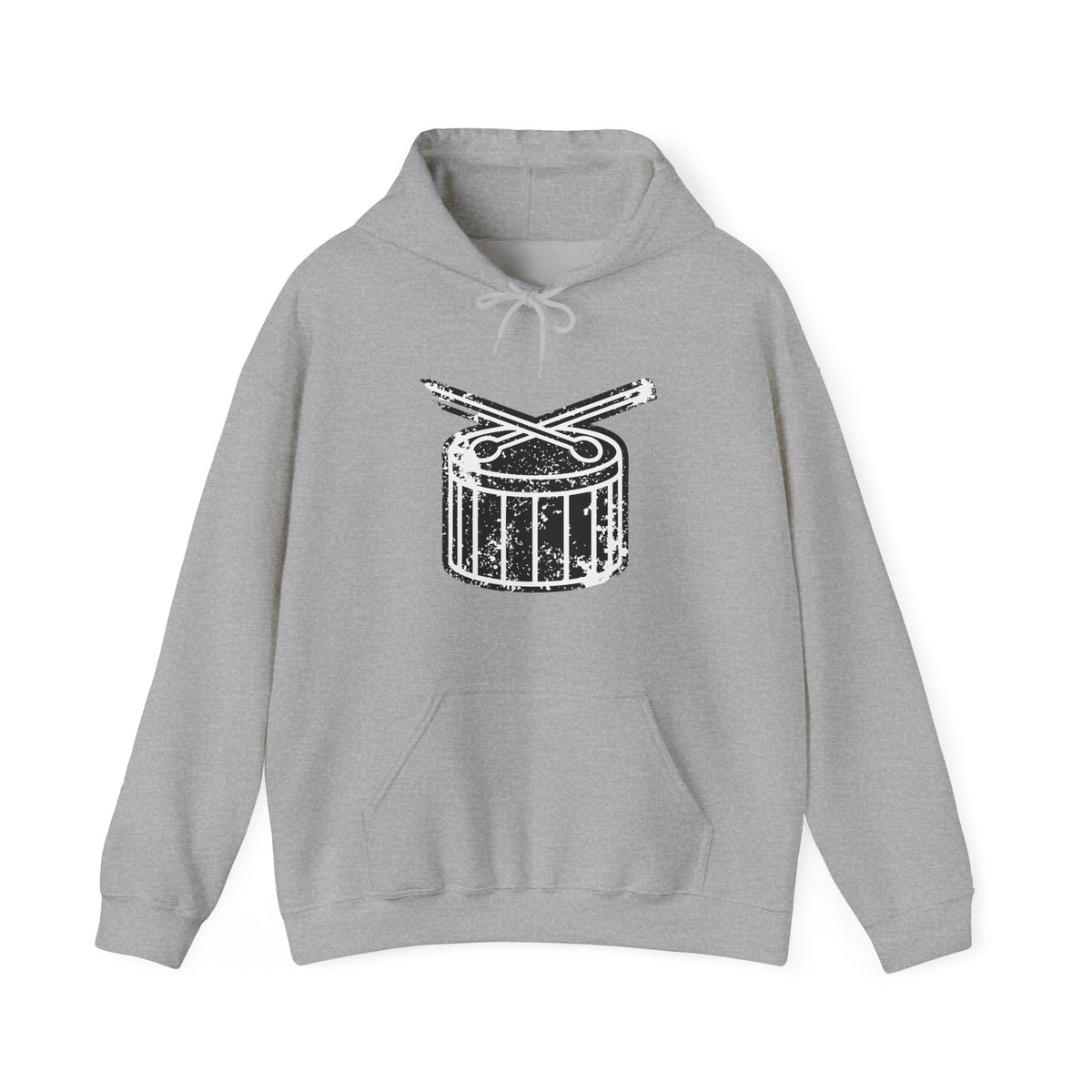 Drum & Sticks Vintage Graphic Hoodie