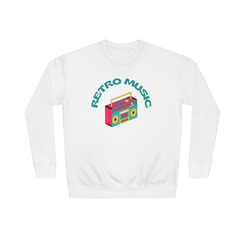 Vintage Boombox Graphic Crewneck | Women