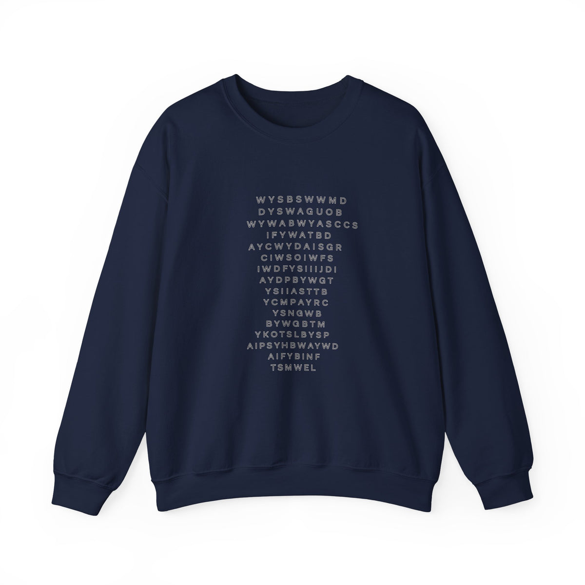 Black Eye Chart Sweatshirt
