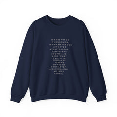 Black Eye Chart Sweatshirt