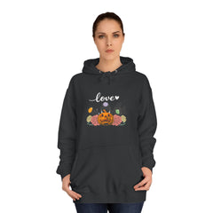 Halloween Pumpkin Floral Hoodie